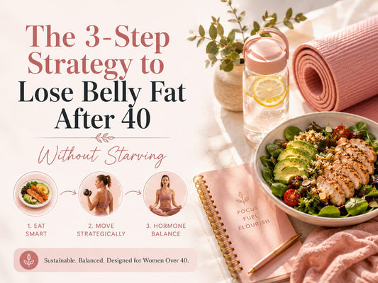 The 3-Step Strategy to Lose Belly Fat After 40 Without Starving