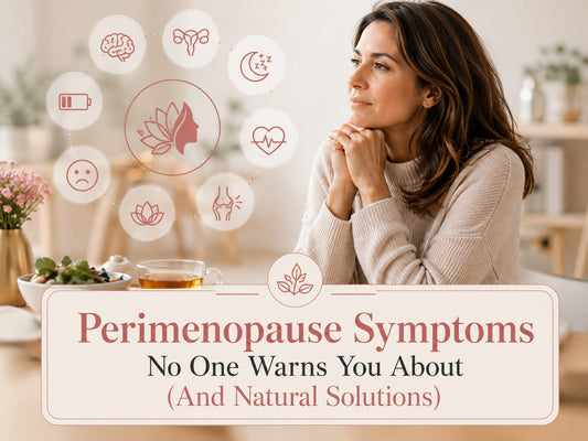 Perimenopause Symptoms No One Warns You About (And Natural Solutions)