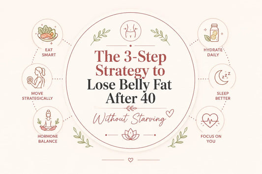 The 3-Step Strategy to Lose Belly Fat After 40 Without Starving