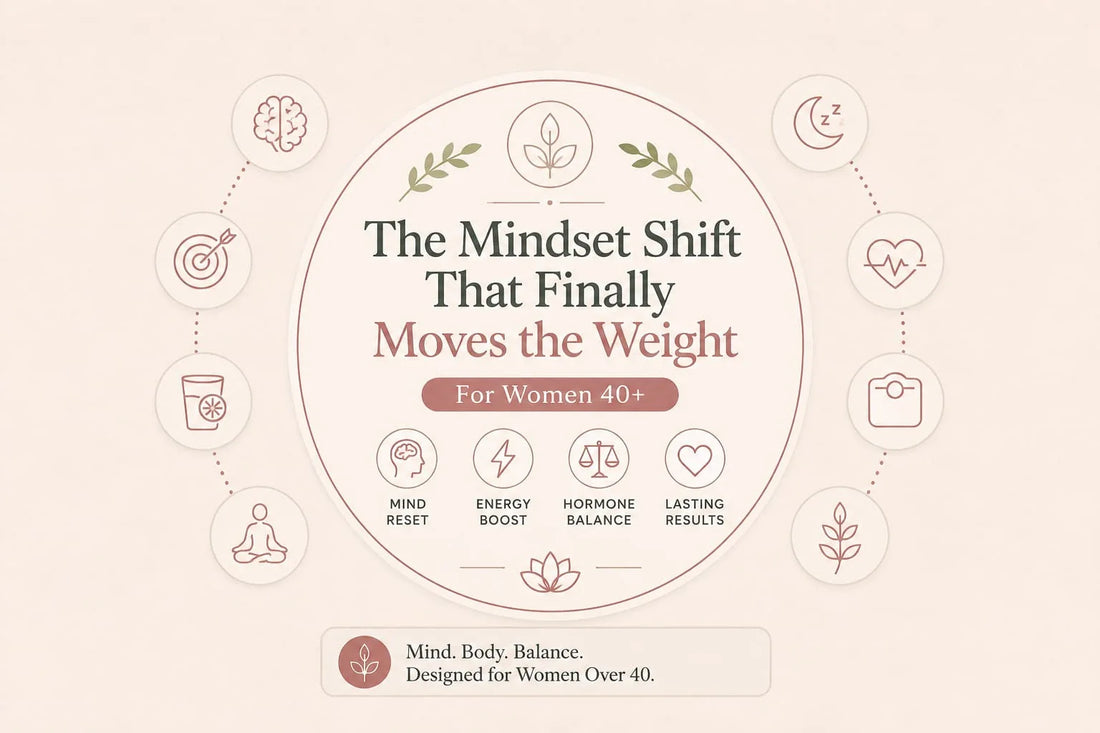 The Mindset Shift That Makes Weight Loss Feel Easy After 40 (Most Women Never Learn This)